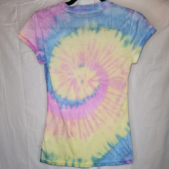 Maya Tops - Maya Tie Dye Tee | Size L |Juniors